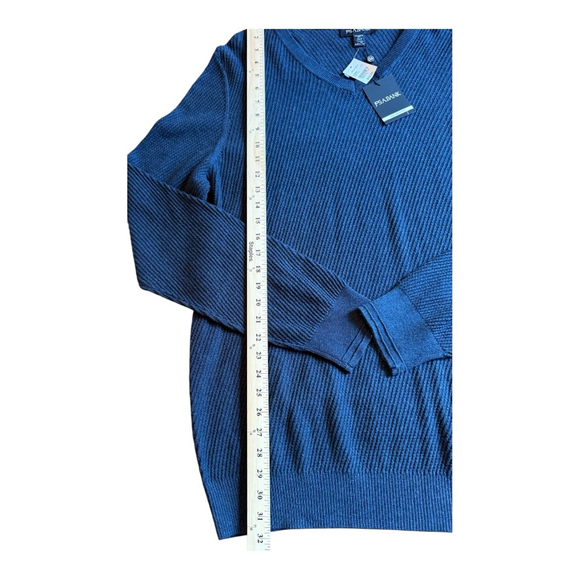 NWT Men's Jos. A. Bank Sweater Blue Tailored Fit Size XLT - Picture 7 of 8